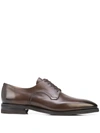 Bally Scrivani Derby Shoes In Brown