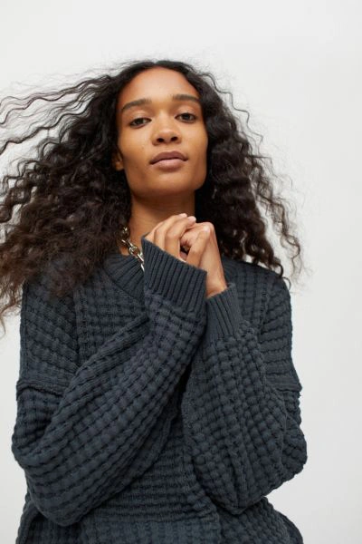 Cable Knit Sweater Urban Outfitters Knitted Jumper Oversized