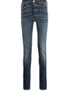 Amiri Light-wash Skinny Jeans In Blue
