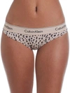 Calvin Klein Modern Cotton Bikini In Savannah Cheetah