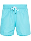 Frescobol Carioca Knee-length Swimming Shorts In Blau