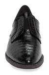 Freda Salvador Fr?da Salvador Wear D'orsay Laceless Derby In Black Calf