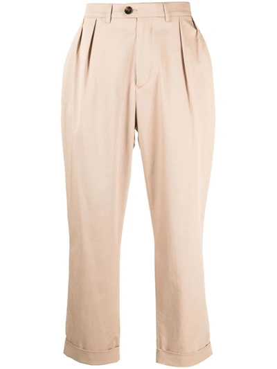 Mackintosh Field Cotton Chinos In Neutrals