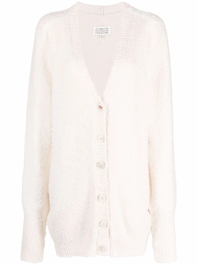 MAISON MARGIELA BUTTON-UP KNITTED CARDIGAN