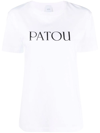 Patou Logo Cotton Jersey T-shirt In Multi-colored
