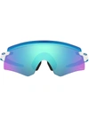 Oakley Womens White Oo9471 Encoder Shield-frame Sunglasses In Weiss
