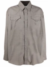 Our Legacy Ranch-cut Longsleeved Shirt In Grau