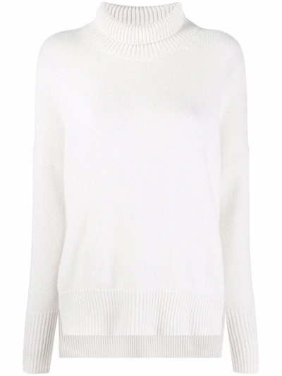 Lisa Yang Roll-neck Cashmere Jumper In Neutrals