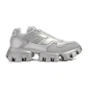 Prada Men's Cloudbust Thunder Lug-sole Trainer Sneakers In Metallic