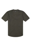 Goodlife Scallop T-shirt In Olive Night