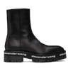 ALEXANDER WANG BLACK STANFORD BOOTS