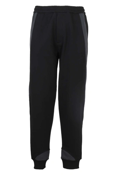 Helmut Lang Men's Impress Typographic Sweatpants In Basalt Black