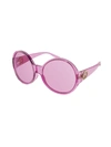 GUCCI GG0954S SUNGLASSES,GG0954S 002 PINK PINK PINK