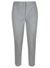 Max Mara Pegno Slim-fit Jersey Trousers In Grey