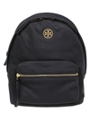 TORY BURCH PIPER SMALL ZIP BACKPACK,78821 001 BLACK