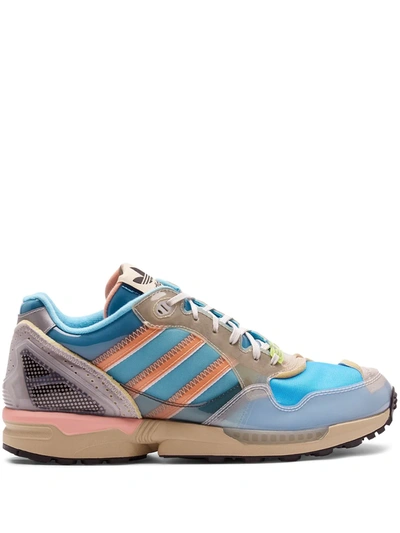 Adidas Originals Multicoloured Xz 0006 X-ray Inside Out Sneakers In Blue