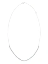 Dana Rebecca Designs 14kt White Gold Diamond Ava Bea Tennis Necklace In 银色