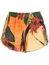 LYGIA & NANNY LEE FLORAL-PRINT SHORTS