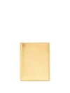 Comme Des Garçons Comme Des Garcons Wallet Laminated Leather Small Bi-fold Wallet In 金色