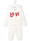 MONCLER TWO-PIECE JERSEY TRACKSUIT