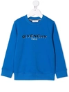 GIVENCHY LOGO PRINT SWEATSHIRT