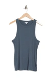 James Perse Ribbed Knit Tank In Maine