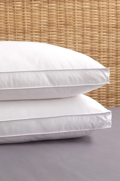 Allied Home Pure Shield King Dust Mite/bed Bug Resistant Gel Fiber Gusseted Pillow In White