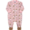 MOSCHINO PINK BABYGROW FOR BABY GIRL WITH TEDDY BEARS,MUY03F LDB72 83353