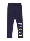 EMILIO PUCCI LEGGINGS WITH LOGO,9P6017 K J0004620