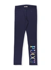 EMILIO PUCCI LEGGINGS WITH LOGO,9P6017 T J0004620