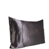 Slip Silk Pillowcase - Queen (various Colours) In 5 Charcoal