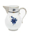 HEREND CHINESE BOUQUET BLACK SAPPHIRE PITCHER,PROD227440253
