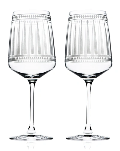 Caskata Marrakech Red Wine Glasses, Set Of 2