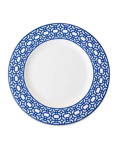 Caskata Newport Garden Gate Rimmed Salad Plates, Set Of 4