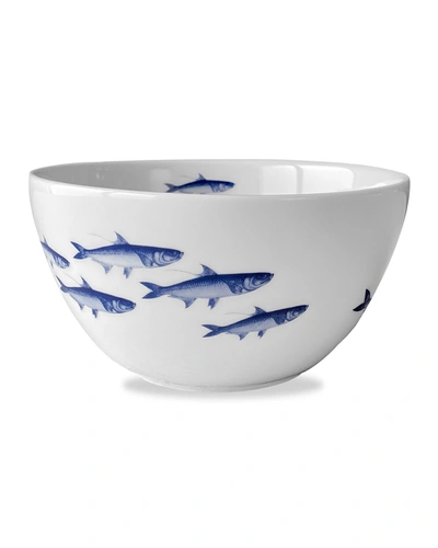 Caskata School Of Fish Cereal Bowls, Set Of 4