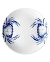 CASKATA BLUE CRABS COUPE DINNER PLATES, SET OF 4,PROD244030139