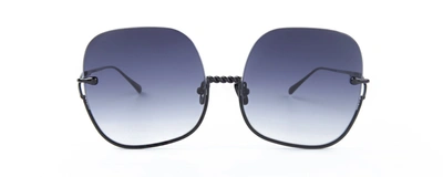 For Art's Sake Duchess Pa1 Oversized Square Sunglasses In Grey