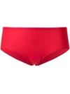 Chantelle Soft Stretch One-size Seamless Briefs In Red