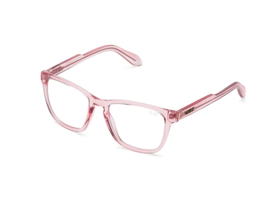 Quay Hardwire In Neon Coral,clear Bl