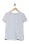 Lafayette 148 Kim T-shirt In Iced Blue