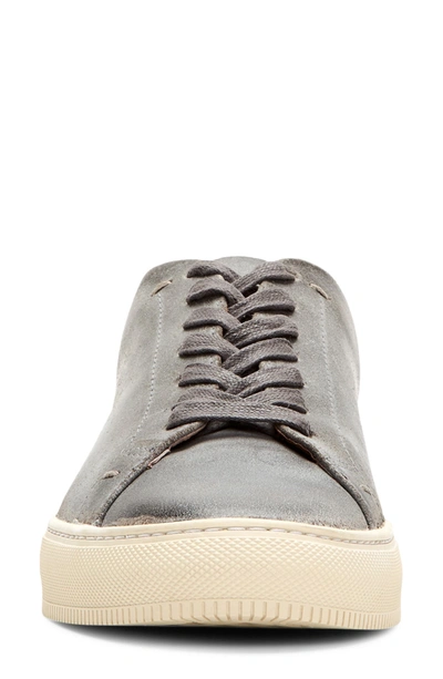 Frye Astor Sneaker In Charcoal Suede