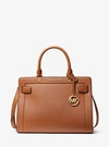 MICHAEL KORS RAYNE MEDIUM SAFFIANO LEATHER SATCHEL