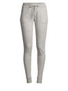 Skin Noa Pima Cotton Jogger Pants In Heather Grey