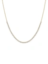 EF COLLECTION WOMEN'S 14K YELLOW GOLD & DIAMOND PRONG-SET ETERNITY NECKLACE,400013940724