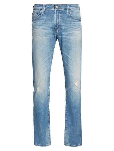 Ag The Prima Straight Leg Crop Jeans In 18 Years Hitch Hiker