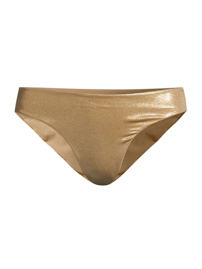 Sara Cristina Caribe Bikini Bottom In Gold