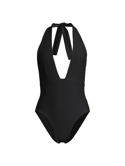 Sara Cristina Thalassa One-piece Swimsuit In Black | ModeSens