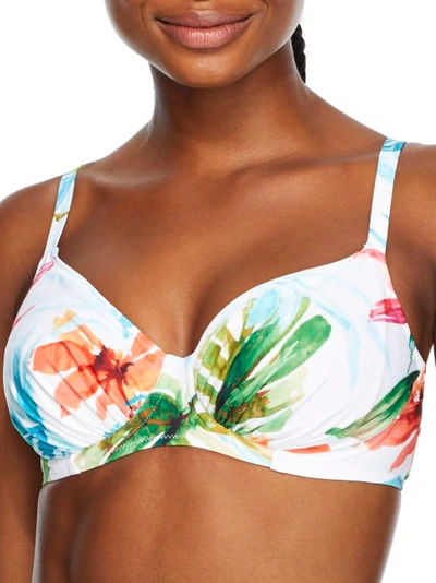 Fantasie Kiawah Island Gather Full Cup Bikini Top In Aquamarine