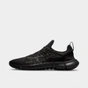 Nike Men's Free Run 5.0 Road Running Shoes In Black/black/off Noir