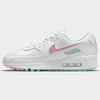 Nike Air Max 90 Sneakers In White/arctic Punch/barely Green